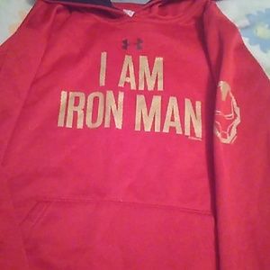 Under Armour pullover hoodie youth large